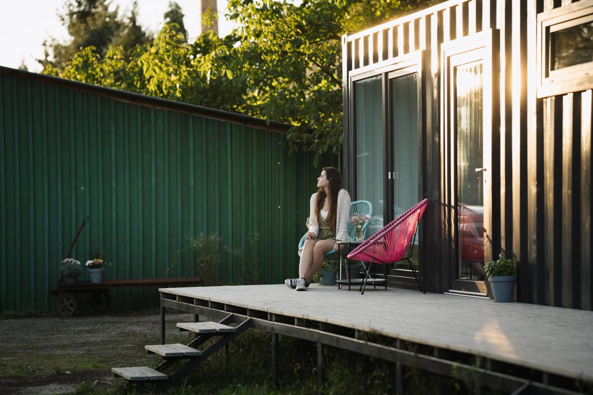 Appartement Container à Decin Extérieur photo